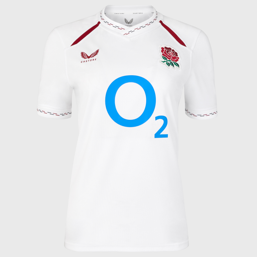 Castore England Women's Home Replica Rugby Shirt 2026/27 - Rugbystuff.com