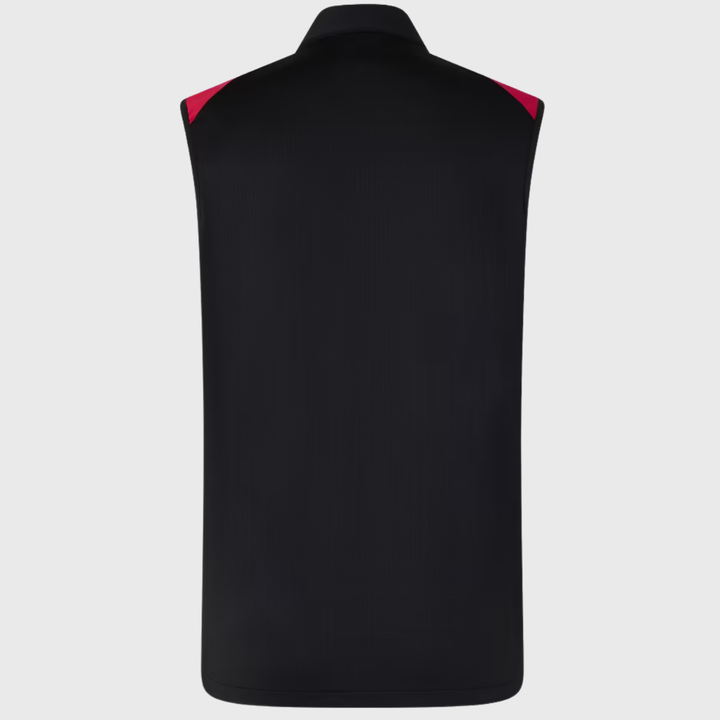 Castore England Rugby Performance Gilet Black/Persian Red 2026/27