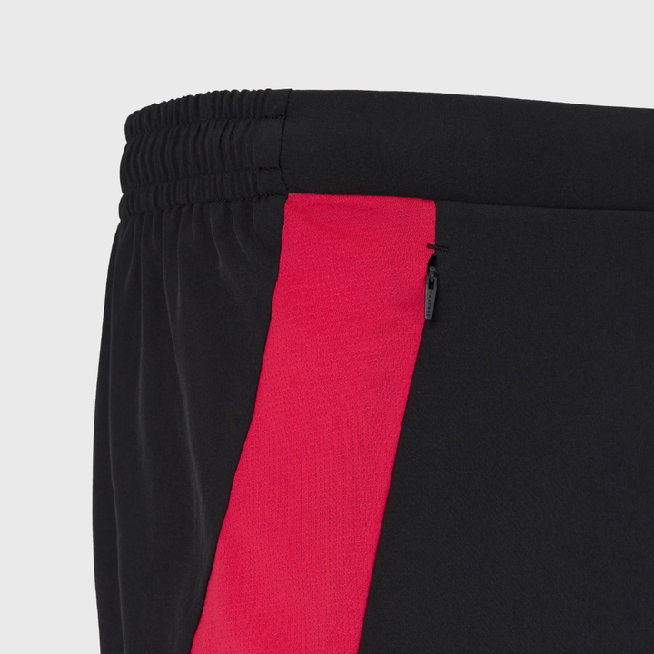 Castore England Rugby Men's Performance Gym Shorts Black/Persian Red 2026/27 - Rugbystuff.com