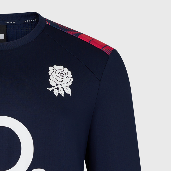 Castore England Rugby Men's Pre-Match Drill Top 2026/27 - Rugbystuff.com