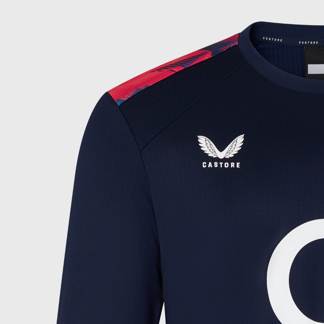 Castore England Rugby Men's Pre-Match Drill Top 2026/27 - Rugbystuff.com