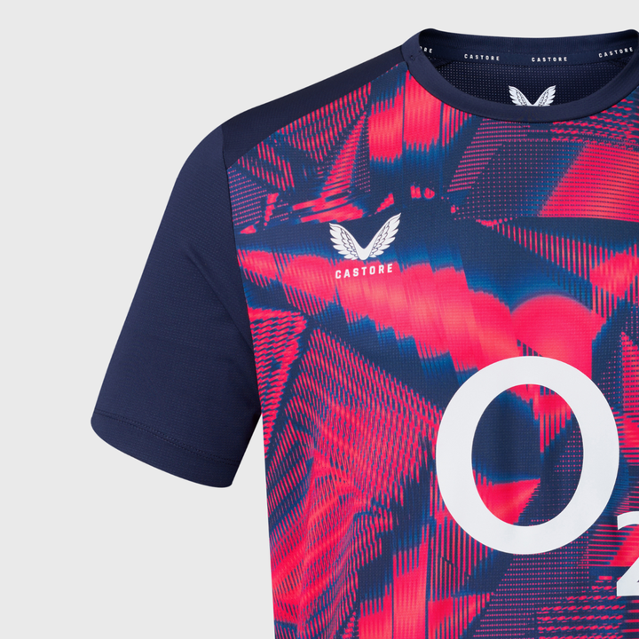 Castore England Rugby Men's Pre-Match Tee 2026/27 - Rugbystuff.com