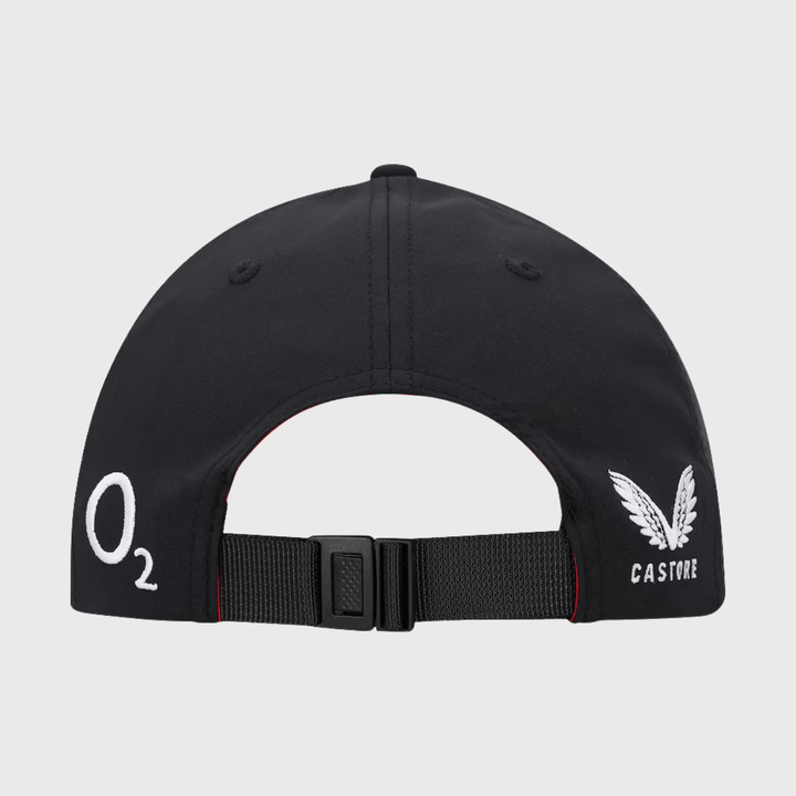 Castore England Rugby Team Cap Black 2026/27 - Rugbystuff.com