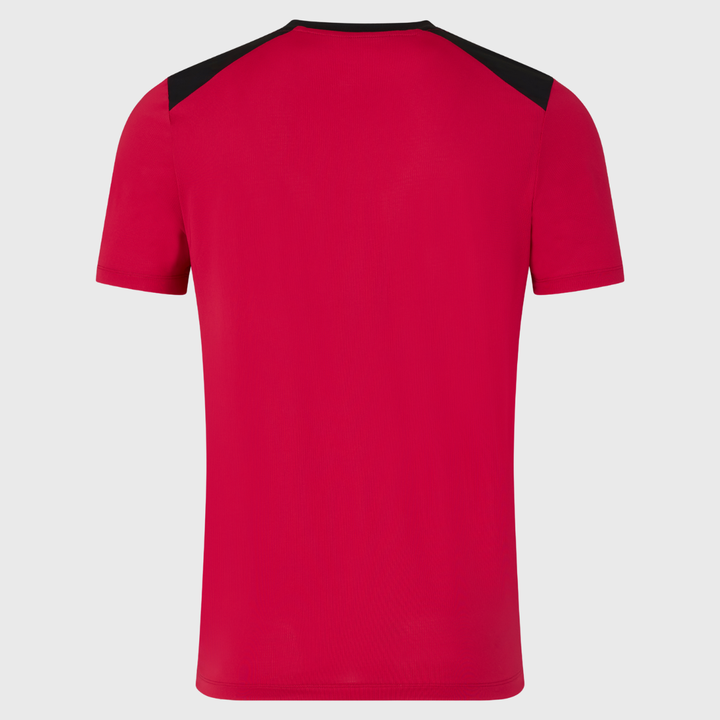 Castore England Rugby Men's Performance Tee Persian Red/Black 2026/27 - Rugbystuff.com