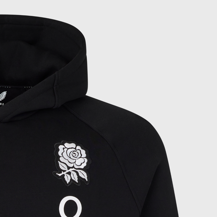 Castore England Rugby Men's Off Pitch Fleece Hoody 2026/27 - Rugbystuff.com