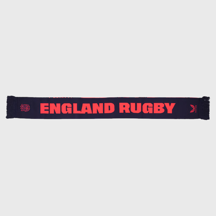 Castore England Rugby Scarf Rhodonite Blue/Diva Pink 2026/27