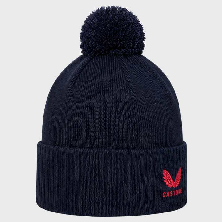 Castore Harlequins Bobble Beanie Hat 2026/27