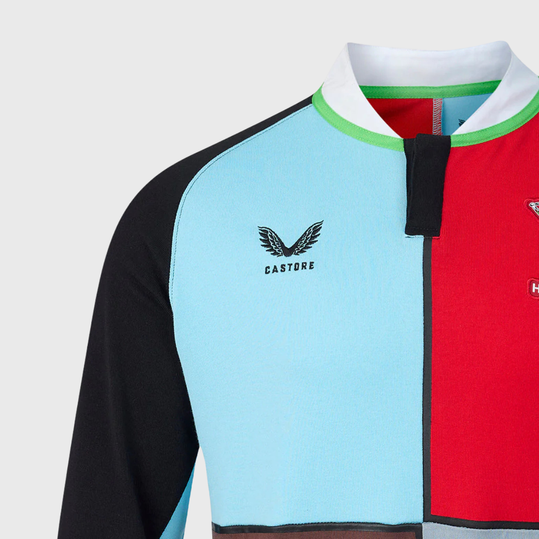 Castore Harlequins Home Classic Long Sleeve Rugby Shirt 2026/27