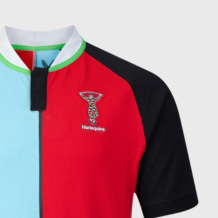 Castore Harlequins Home Classic Short Sleeve Rugby Shirt 2026/27