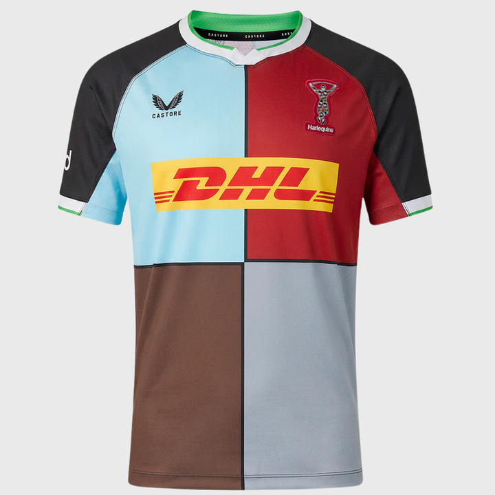 Castore Harlequins Home Replica Rugby Shirt 2026/27