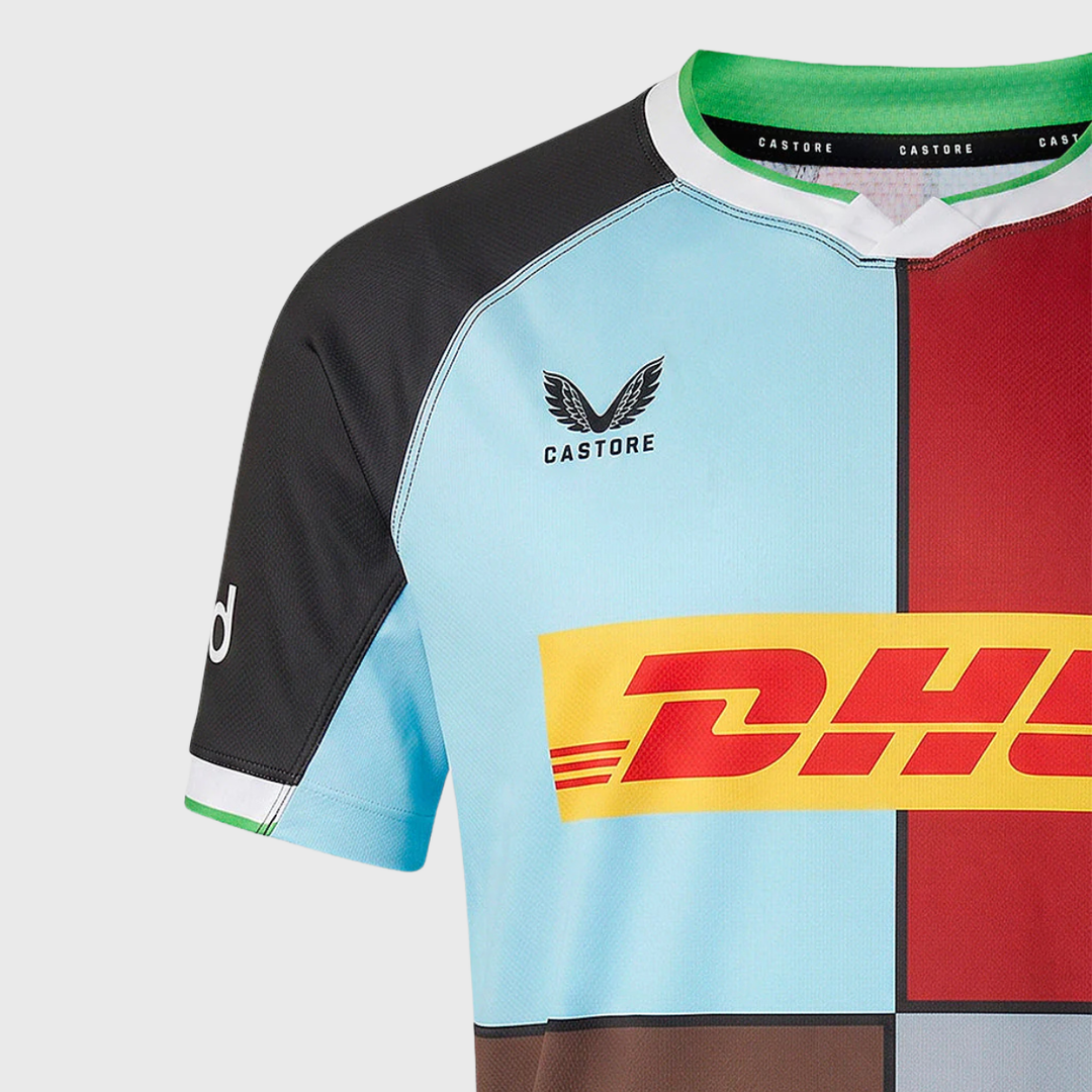 Castore Harlequins Home Replica Rugby Shirt 2026/27