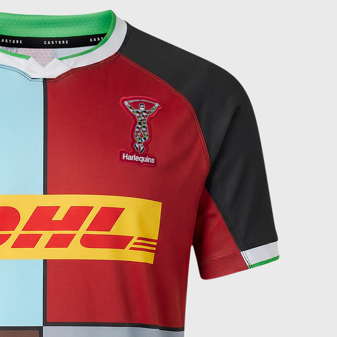 Castore Harlequins Home Replica Rugby Shirt 2026/27
