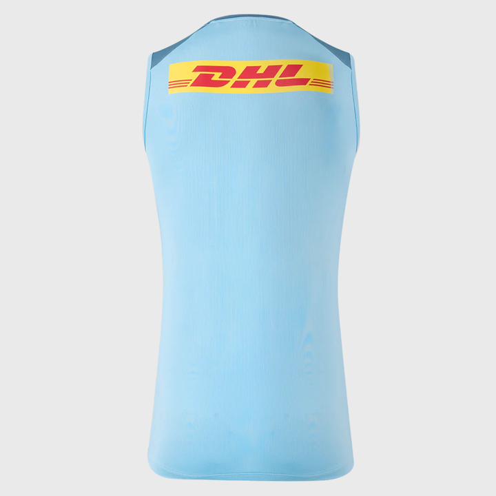 Castore Harlequins Performance Sleeveless Tee Glacier Lake Blue 2026/27