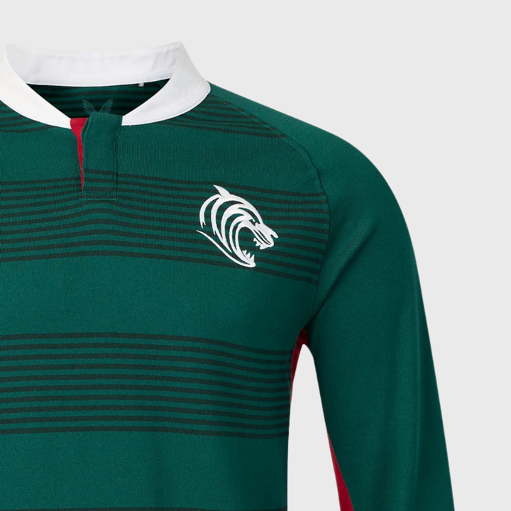 Castore Leicester Tigers Home Classic Long Sleeve Rugby Shirt 2026/27