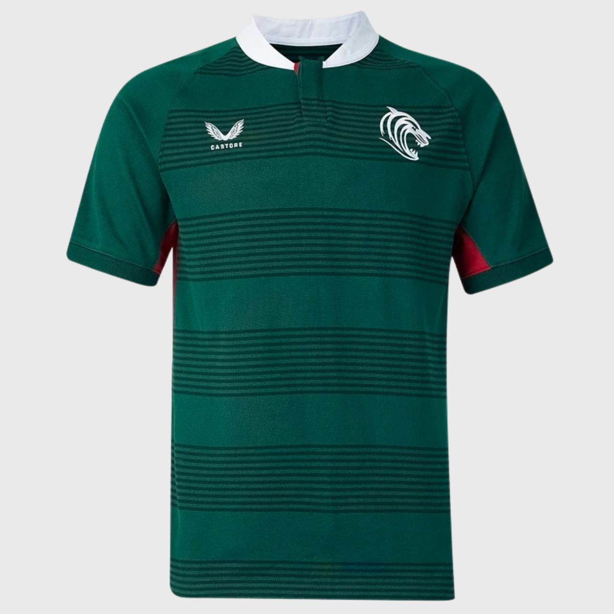 Castore Leicester Tigers Home Classic Short Sleeve Rugby Shirt 2026/27