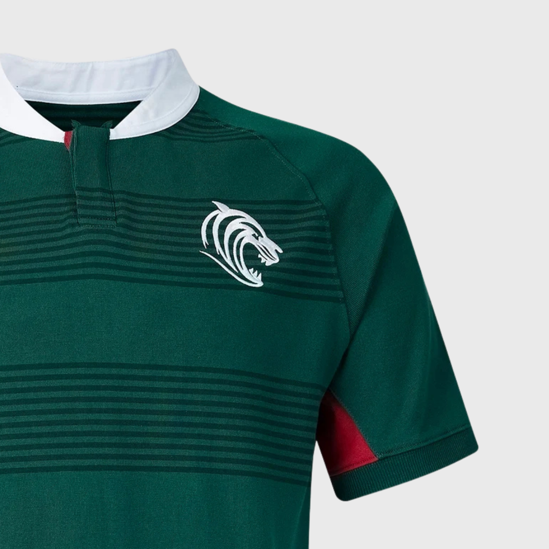 Castore Leicester Tigers Home Classic Short Sleeve Rugby Shirt 2026/27