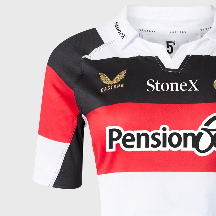 Castore Saracens 150th Anniversary Replica Rugby Shirt