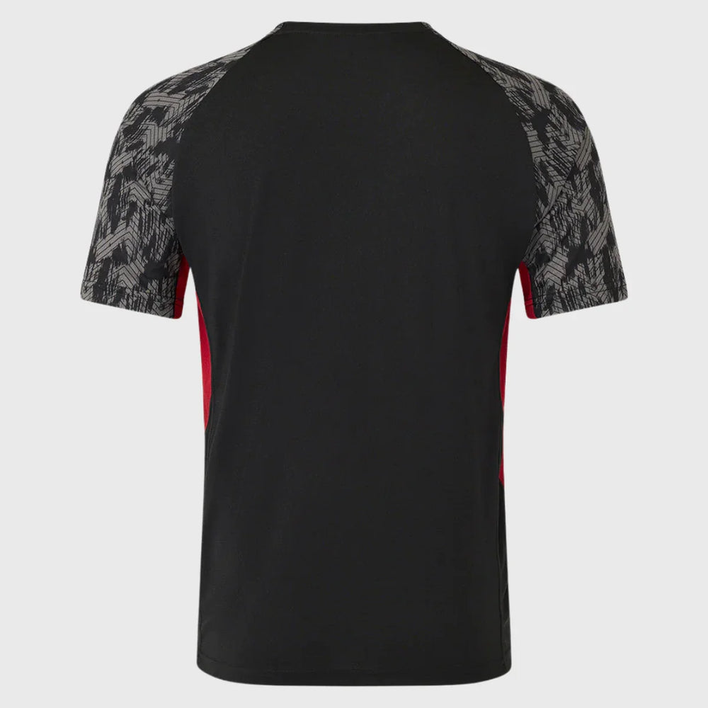 Castore Saracens Home Performance Tee Black 2025/26 - Rugbystuff.com