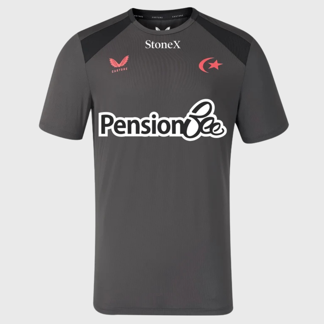 Castore Saracens Performance Tee Gunmetal 2026/27