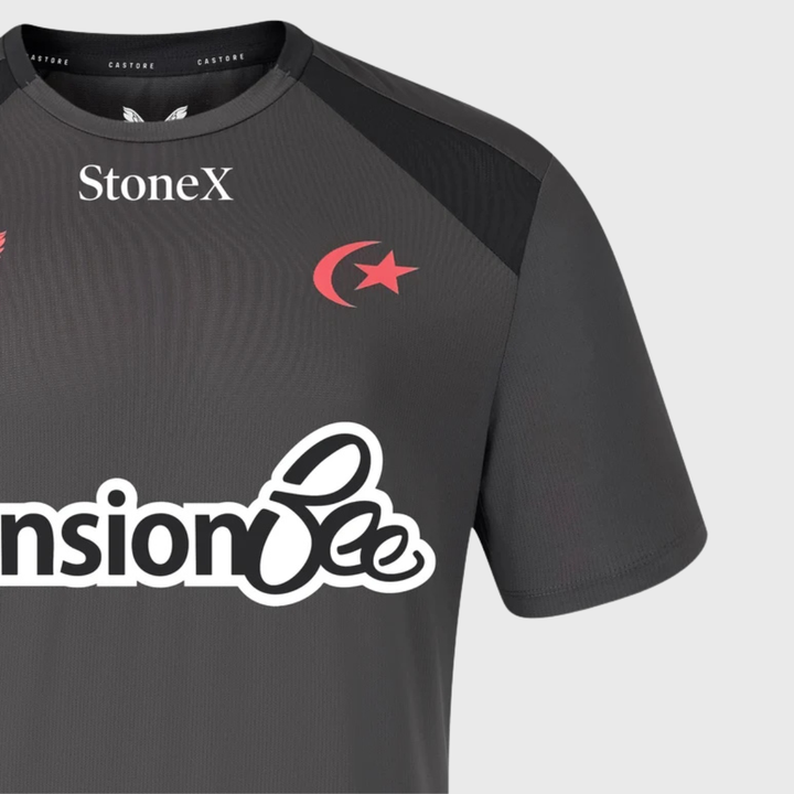 Castore Saracens Performance Tee Gunmetal 2026/27