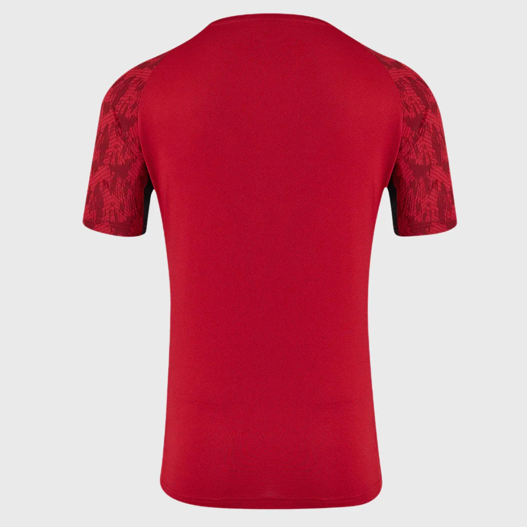 Castore Saracens Home Performance Tee Red 2025/26 - Rugbystuff.com