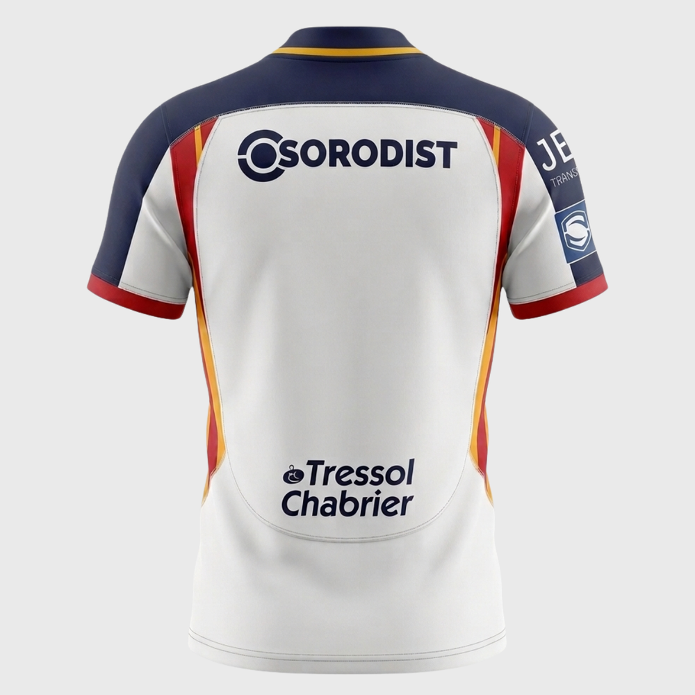 Macron Catalan Dragons Home Replica Rugby Shirt 2026 - Rugbystuff.com