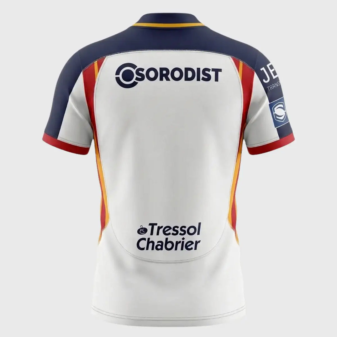 Macron Catalan Dragons Home Replica Rugby Shirt 2026 - Rugbystuff.com