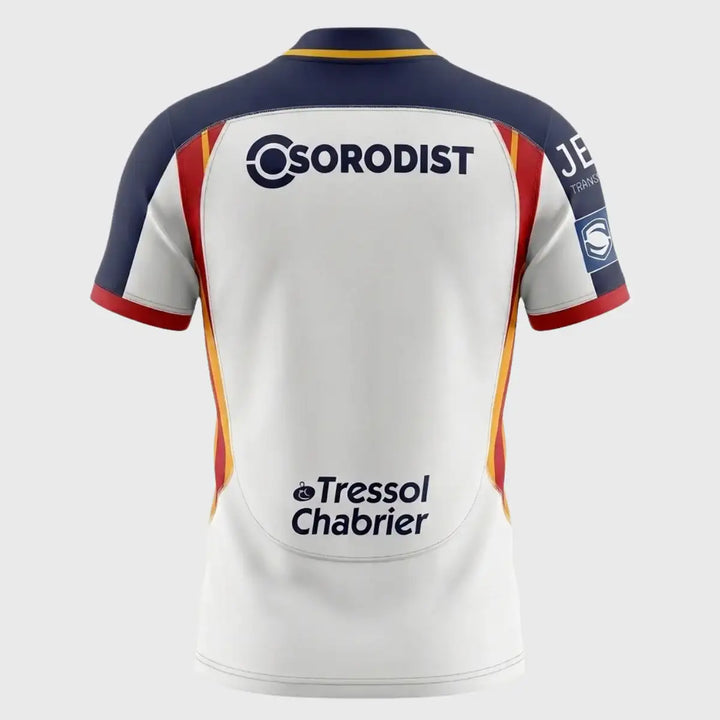 Macron Catalan Dragons Home Replica Rugby Shirt 2026 - Rugbystuff.com