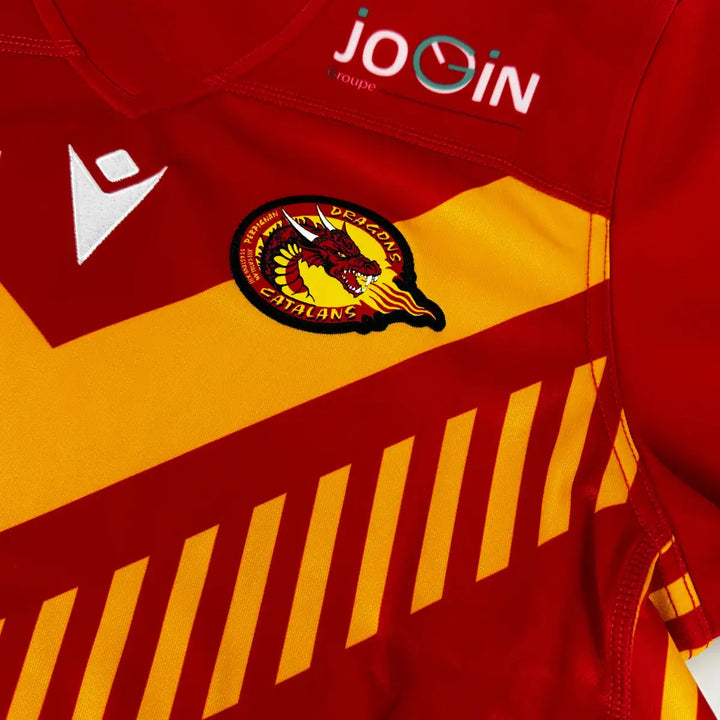 Macron Catalan Dragons Away Replica Rugby Shirt 2026 - Rugbystuff.com