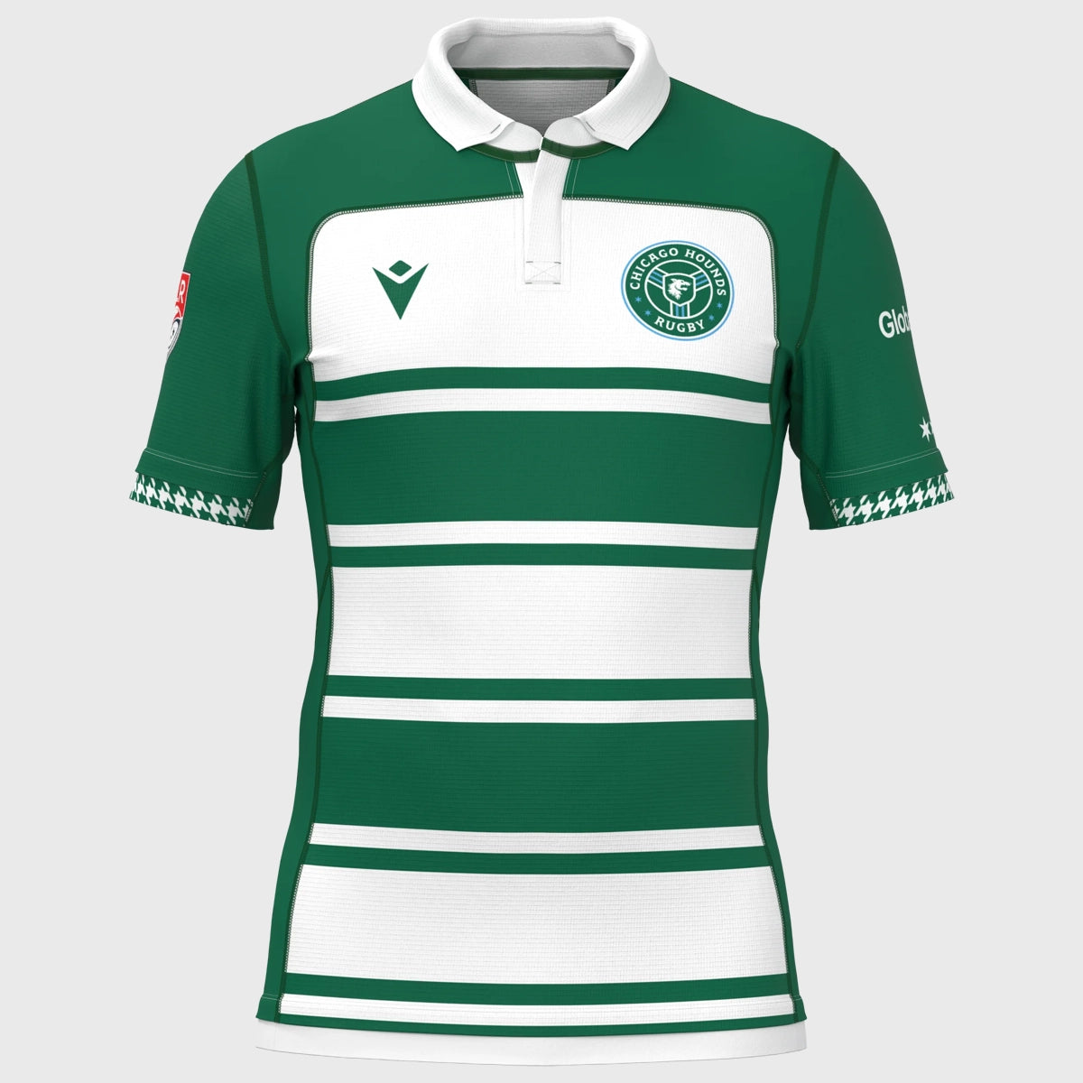 Macron Chicago Hounds MLR Home Replica Rugby Shirt 2025 - Rugbystuff.com