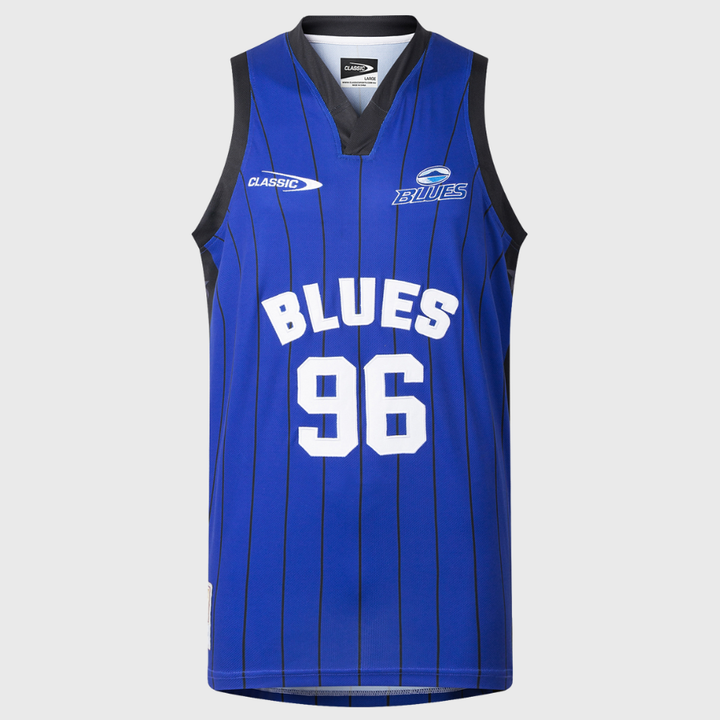 Classic Blues Super Rugby Basketball Jersey 2026
