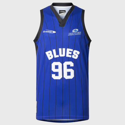 Classic Blues Super Rugby Basketball Jersey 2026