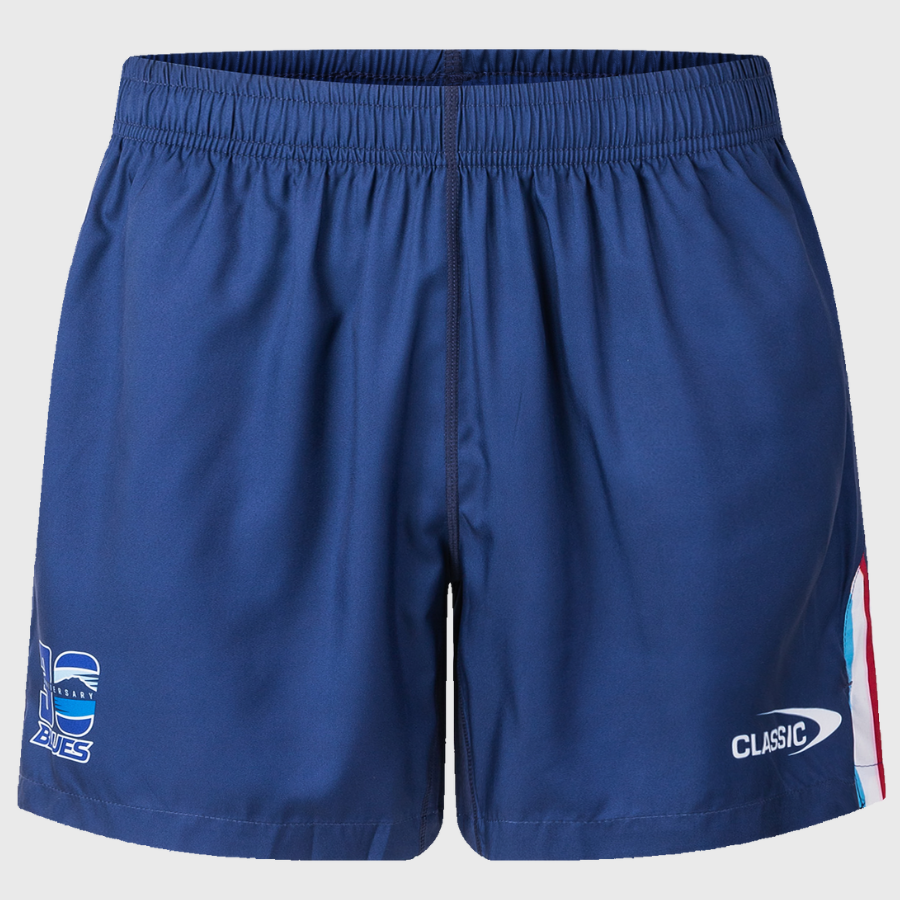 Classic Blues Super Rugby Performance Gym Shorts 2026 - Rugbystuff.com