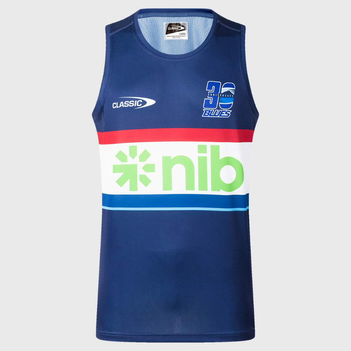Classic Blues Super Rugby Pro Training Singlet 2026