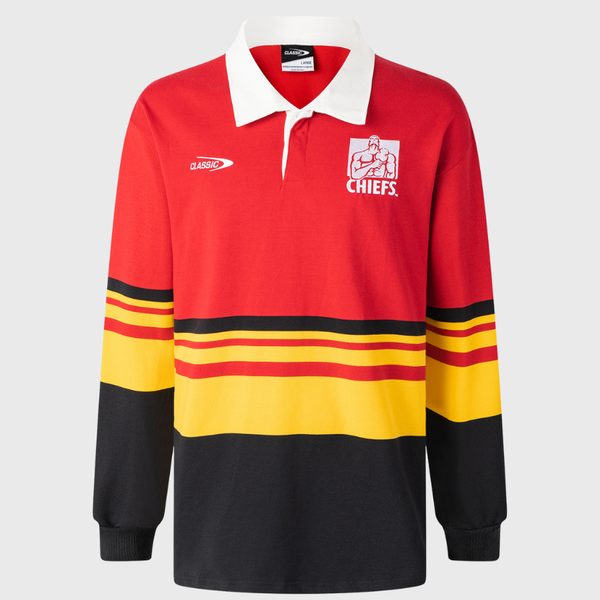Classic Chiefs Long Sleeve Knit Rugby Jersey 2026 – Rugbystuff.com
