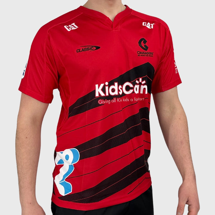 Classic Crusaders Super Rugby 2024 Home Rugby Shirt - Rugbystuff.com