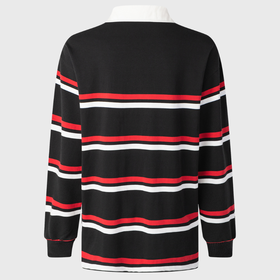 Classic Crusaders Long Sleeve Knit Rugby Jersey 2026