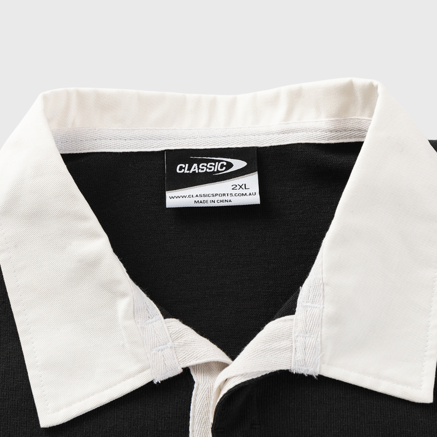 Classic Crusaders Long Sleeve Knit Rugby Jersey 2026