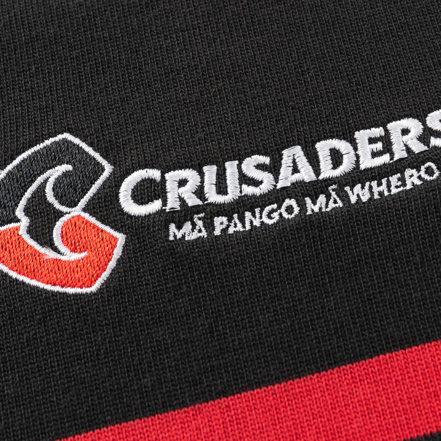 Classic Crusaders Long Sleeve Knit Rugby Jersey 2026