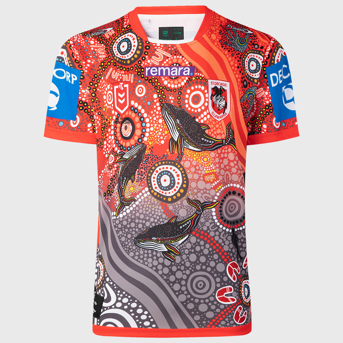 Classic Dragons NRL Indigenous Rugby Jersey 2026