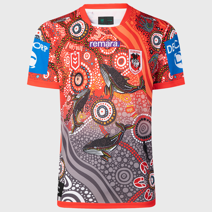 Classic Dragons NRL Indigenous Rugby Jersey 2026