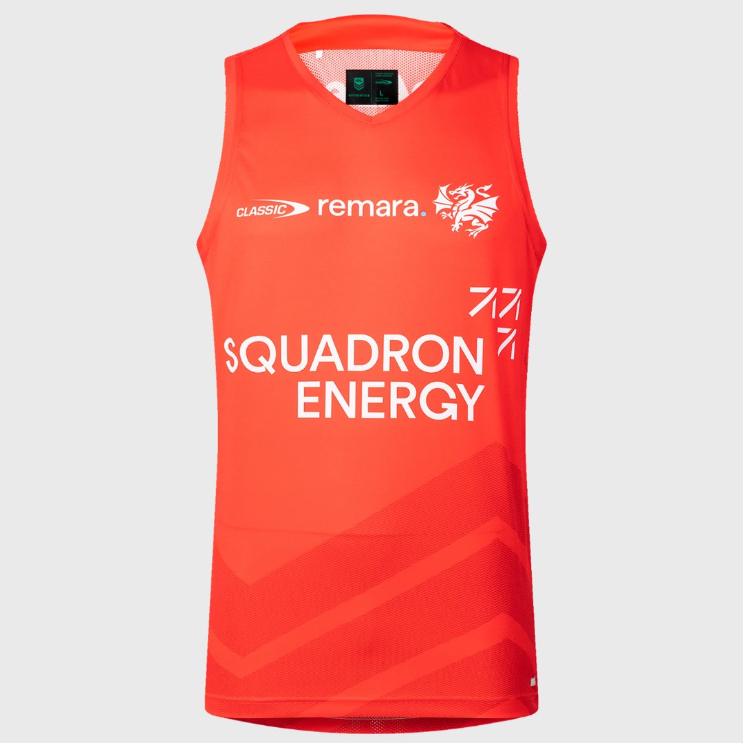 Classic St George Illawarra Dragons NRL Training Singlet 2026 - Rugbystuff.com