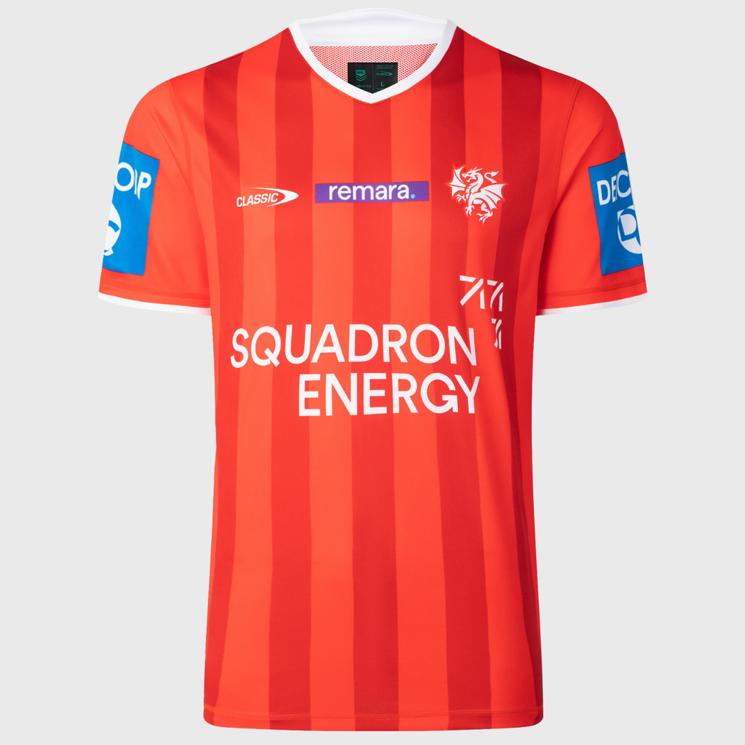 Classic St George Illawarra Dragons NRL Training Tee 2026 - Rugbystuff.com