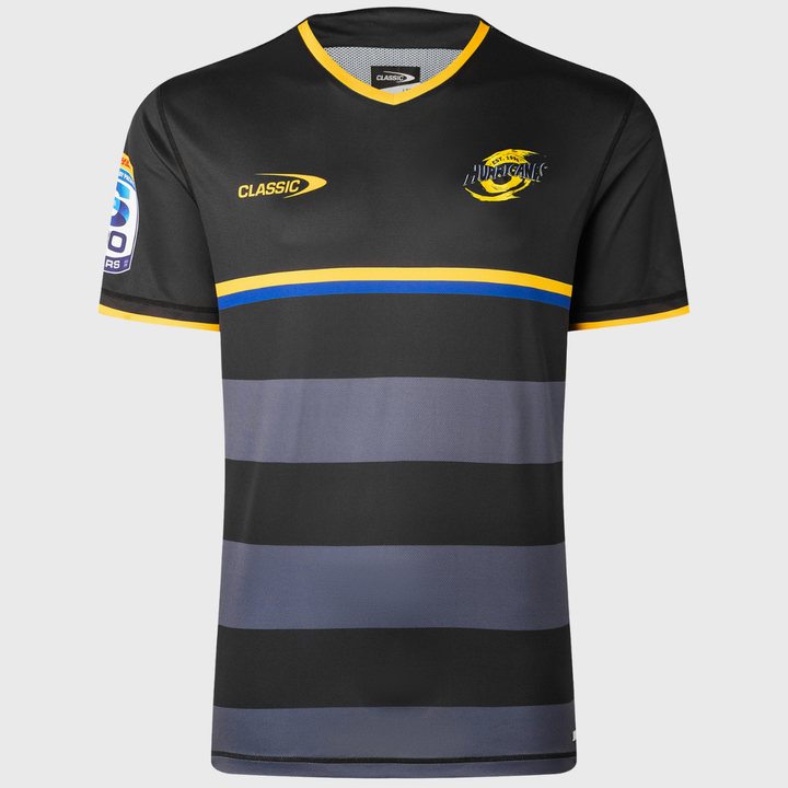 Classic Hurricanes Super Rugby Training Tee Black 2026