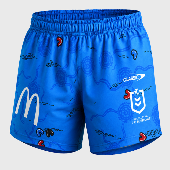 Classic Knights NRL Indigenous Rugby Shorts 2026