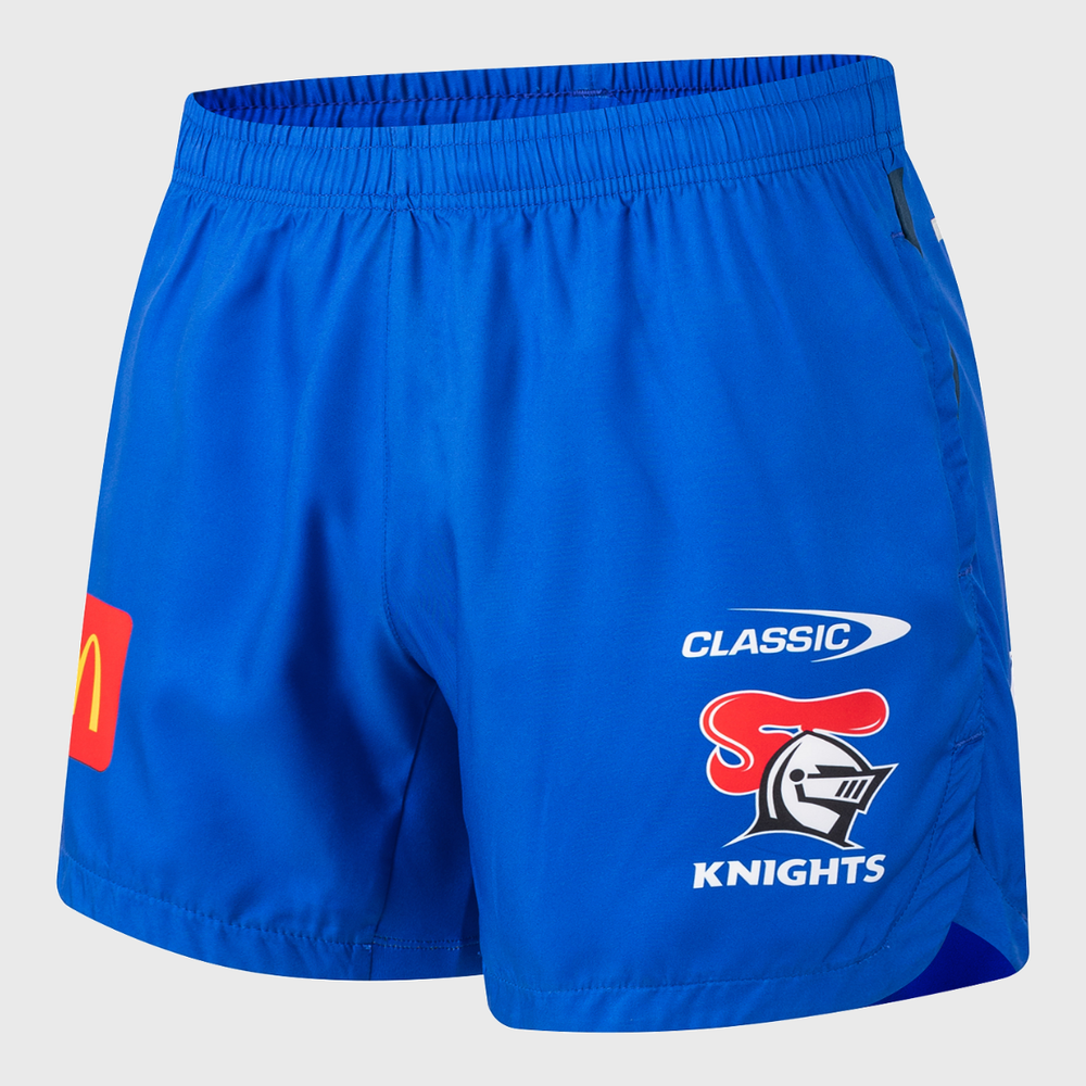Classic Newcastle Knights NRL Gym Shorts 2026 - Rugbystuff.com