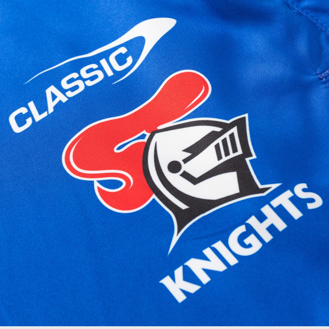 Classic Newcastle Knights NRL Gym Shorts 2026 - Rugbystuff.com