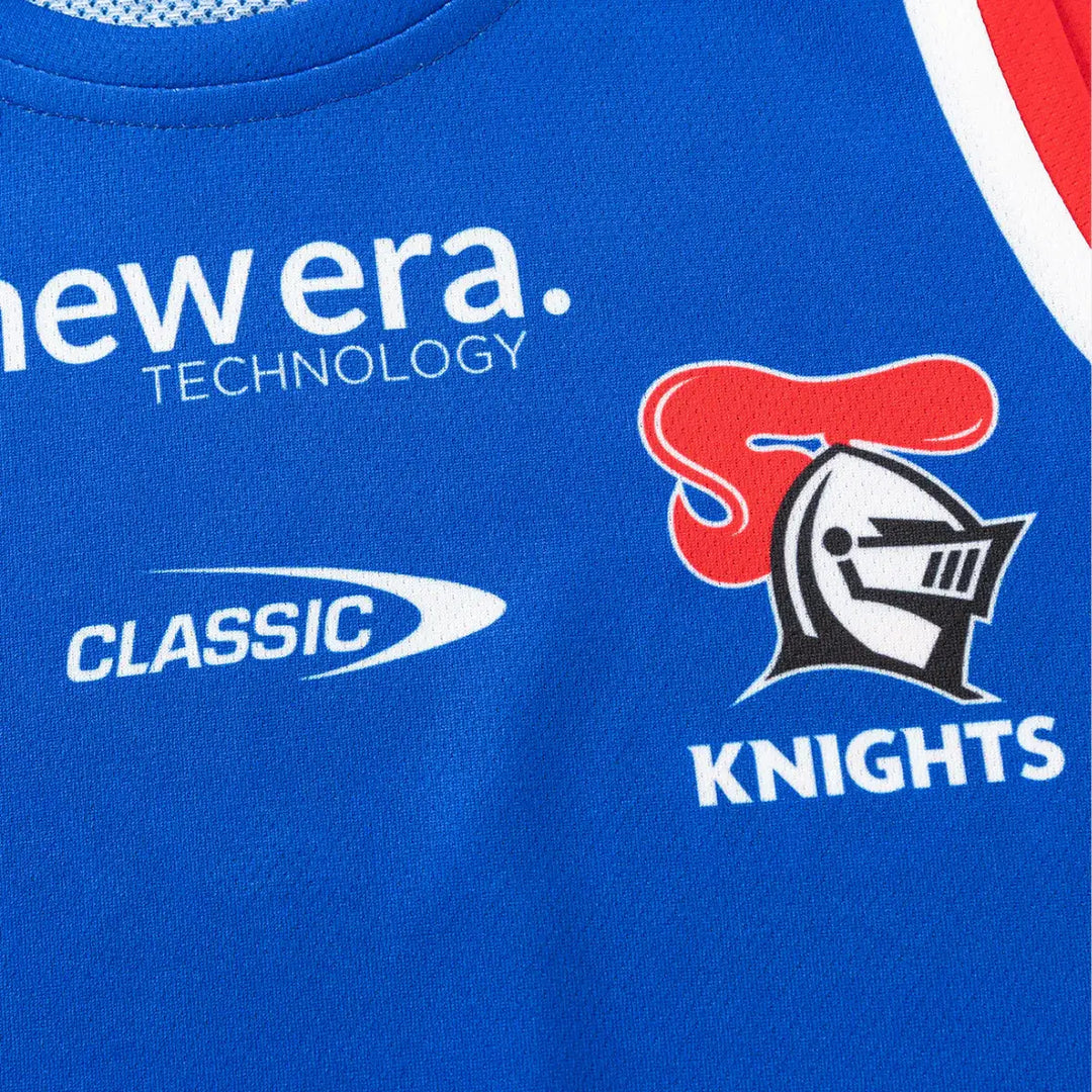 Classic Newcastle Knights NRL Training Singlet 2026 - Rugbystuff.com