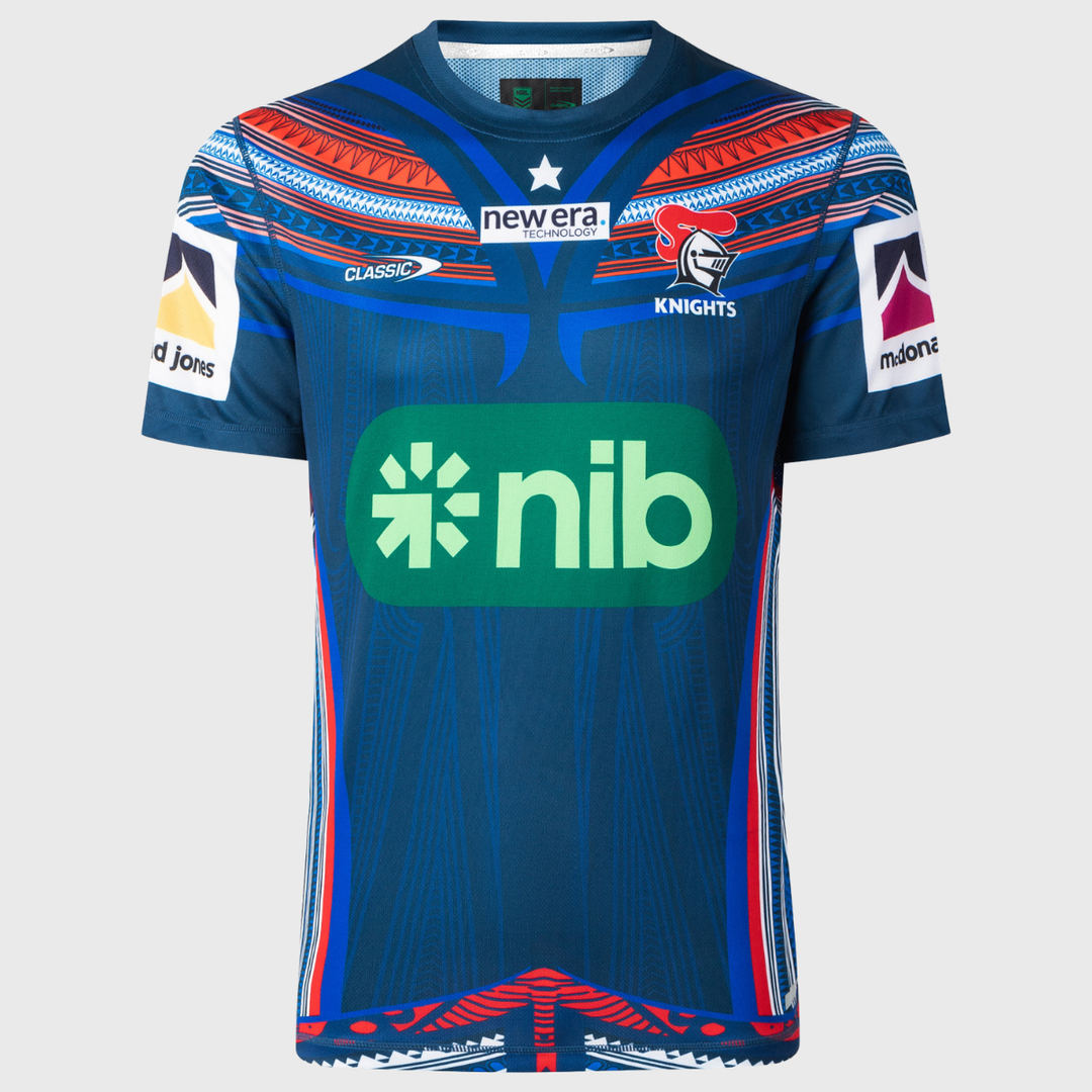 Classic Newcastle Knights NRL Training Tee 2026 - Rugbystuff.com