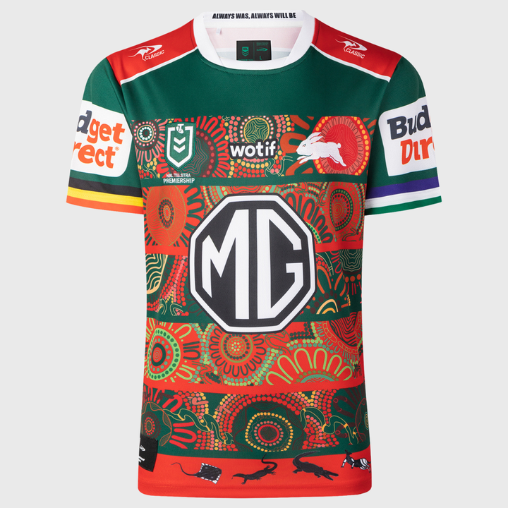 Classic Rabbitohs NRL Indigenous Rugby Jersey 2026